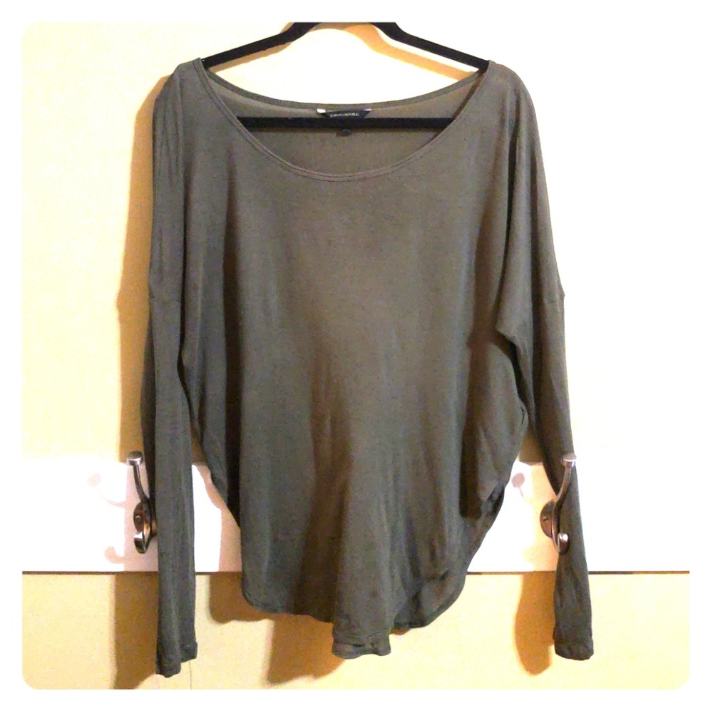Army green top